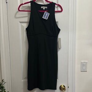 Juniors ribbed black mini dress. Glaze brand - size L